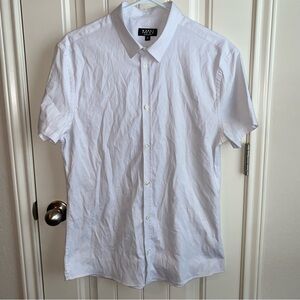 Man, Boho, man, white collar button down